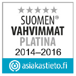 Suomen vahvimmat PLATINA 2014-2016